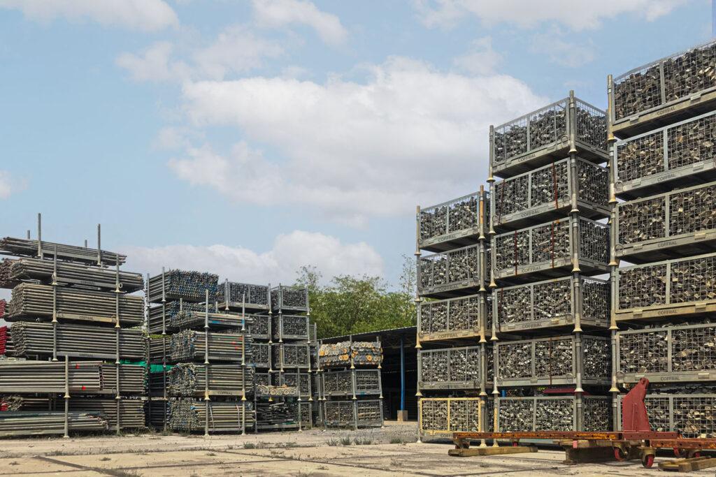 racks and crates